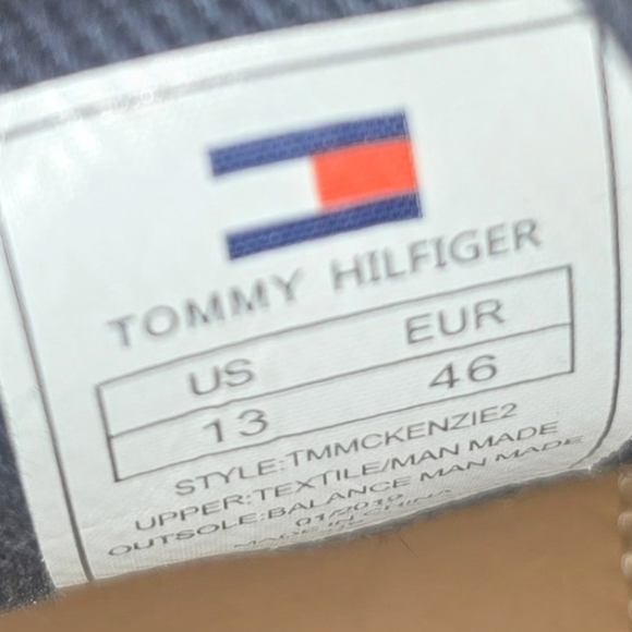 Tommy Hilfilger Gray Casual Men's Shoes - Size 13 - Picture 6 of 7